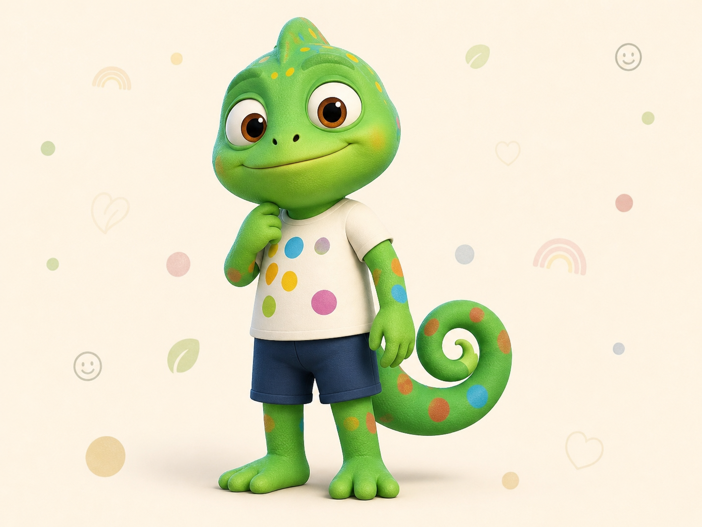 Milo, camaleón de las emociones de Little Big Habits