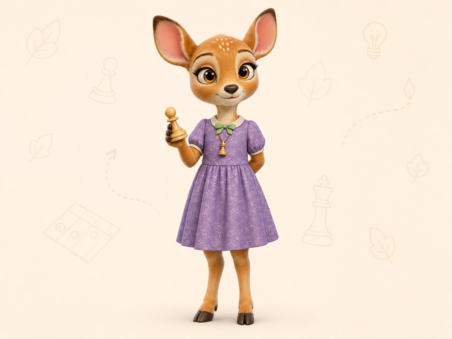 Nara, cierva estratega de Little Big Habits