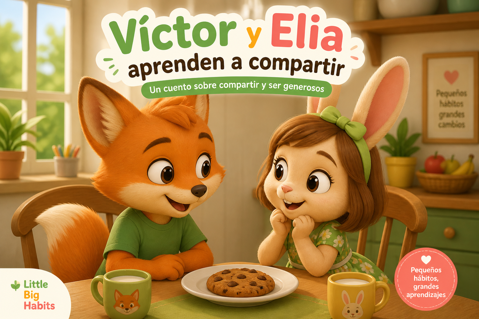 Víctor y Elia aprenden a compartir